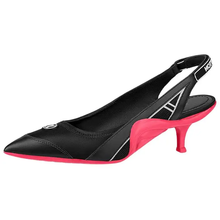 LOUIS VUITTON Archlight Cone Heel High Heels Women's Black Pink