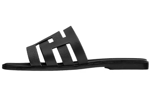 HERMES Amore Slide Slippers Women's Black
