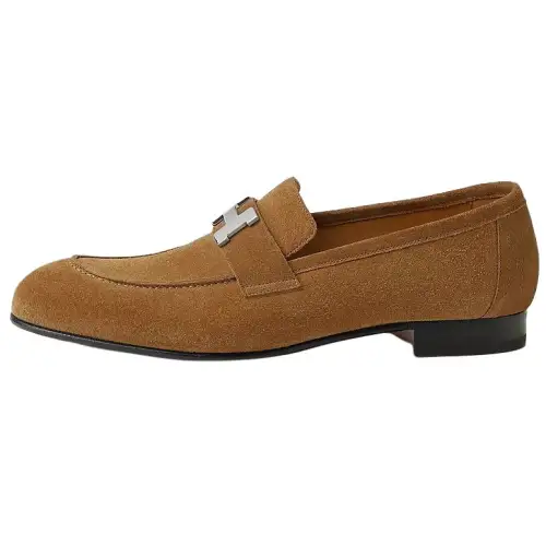 HERMES PARIS Casual Shoes Men's Brown