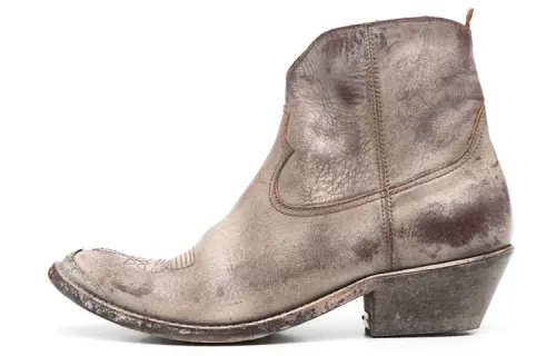 Golden Goose Almond-toe Ankle Boots
