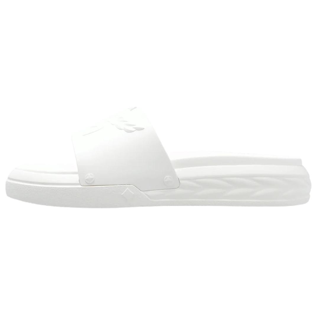 MCM Slide Slippers Women's White