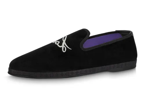 LOUIS VUITTON Espadrilles Men's Black