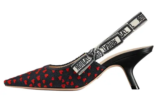 DIOR J'Adior High Heels Women's Blue Red