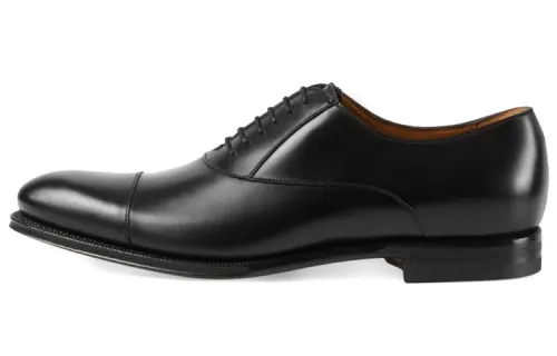 GUCCI Dress Shoes Men's Low Top Black