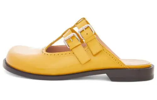 LOEWE Closed Toe Slippers Men's Yellow