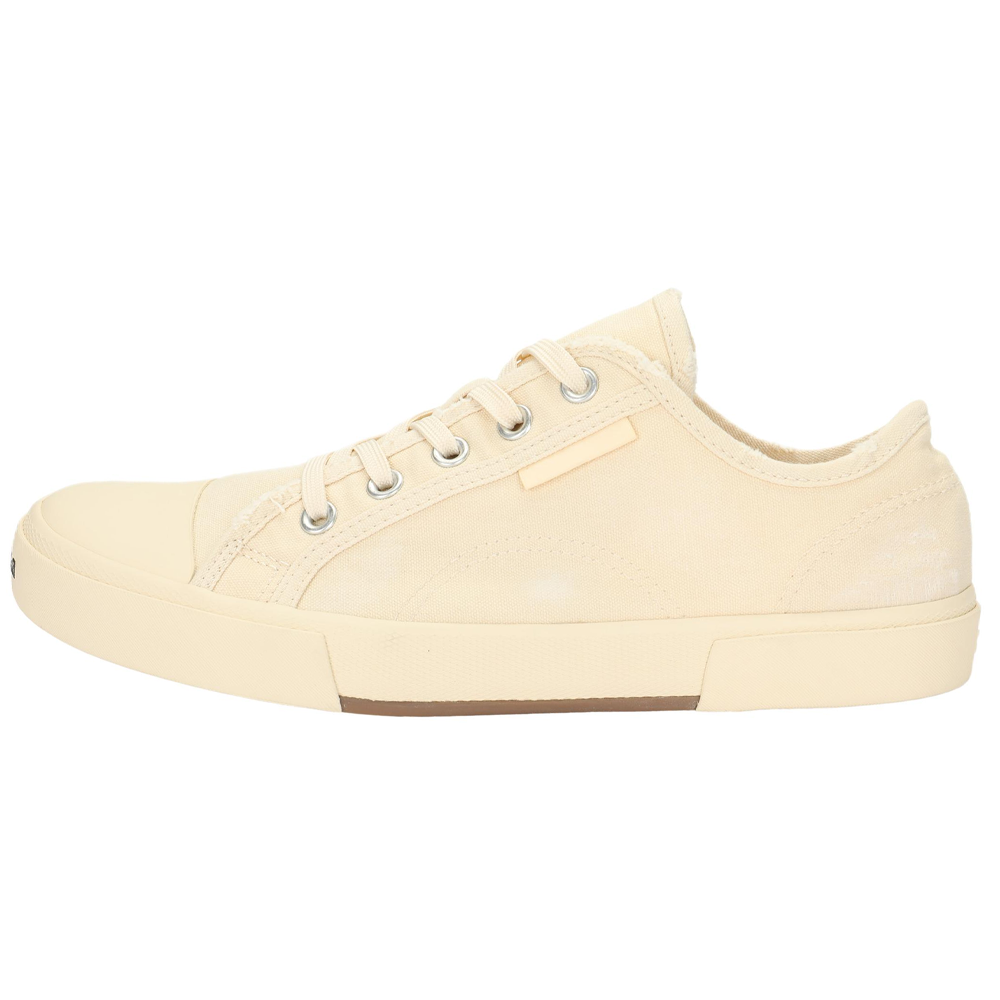 Balenciaga Paris Low Top Sneakers 'White Destroyed Cotton And White Rubber'