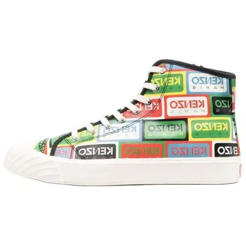 KENZO School High Top Trainers Multi