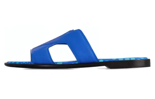 LOUIS VUITTON Slide Slippers Men's Blue
