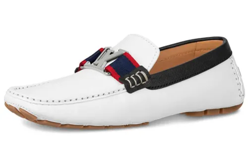 LOUIS VUITTON Monte Carlo Casual Shoes Women's White