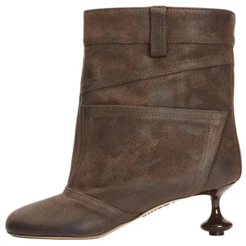 LOEWE Toy Ankle Boots 4cm Women's Taupe