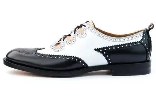 GUCCI Men's Casual Shoes Men's Black White