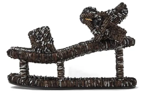 Bottega Veneta One Strap Sandals Women's Black