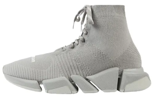 Balenciaga Speed 2.0 Lace Up Grey