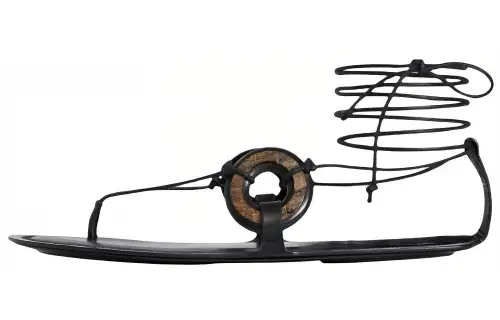 THE ROW Leather One Strap Sandals Women's Black