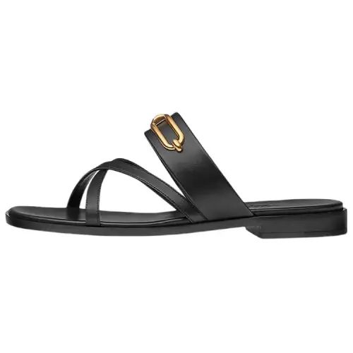 HERMES Quick Dry Slide Slippers Women's Black
