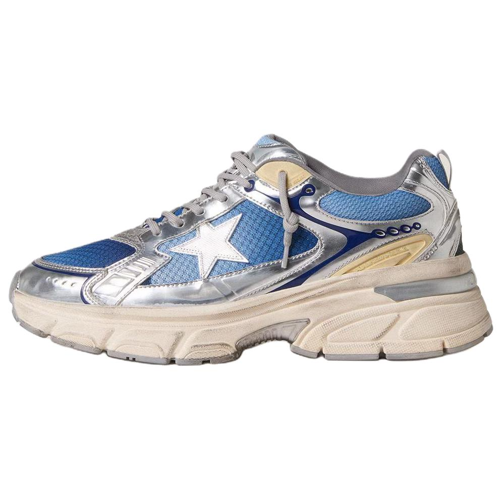 Женские кроссовки Golden Goose Lightstar (голубые)