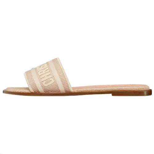 DIOR Dway Rubber Slide Slippers Women's Pink