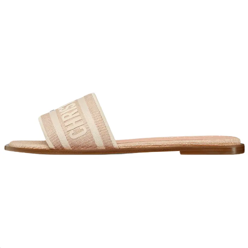 DIOR Dway Rubber Slide Slippers Women's Pink