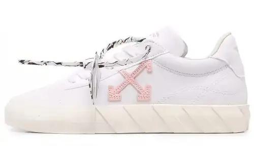 OFF WHITE Vulc Low Eco Canvas White Pink FW21 Women's