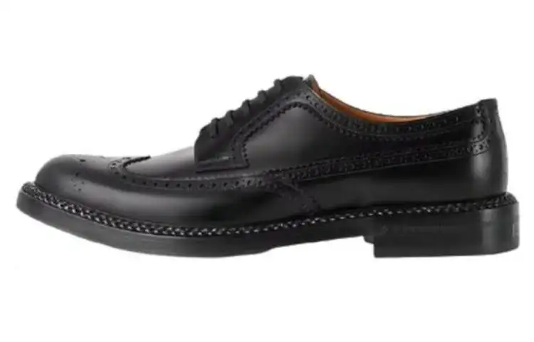 GUCCI Leather Lace-up Brogues