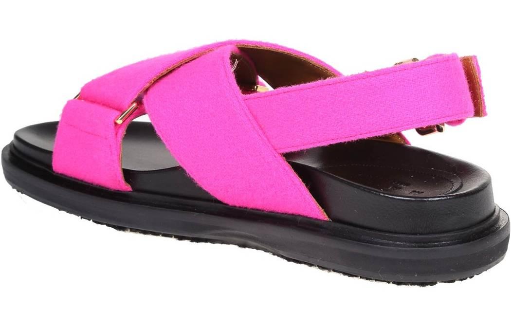 MARNI Crossover Strap Sandals Women's