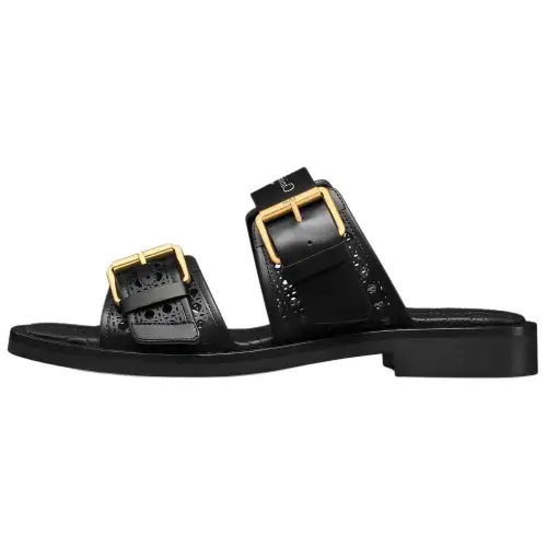 DIOR Slide Slippers Women's Black