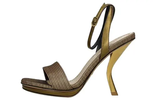 DIOR Dway One Strap Sandals Women's Bronze