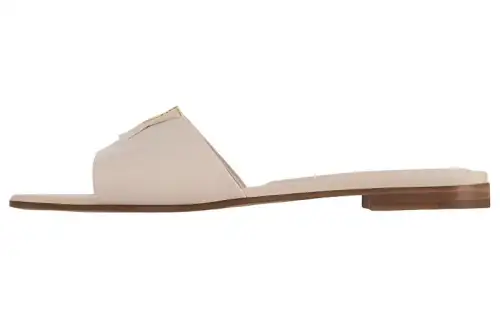 LOUIS VUITTON Capri Slide Slippers Women's Apricot