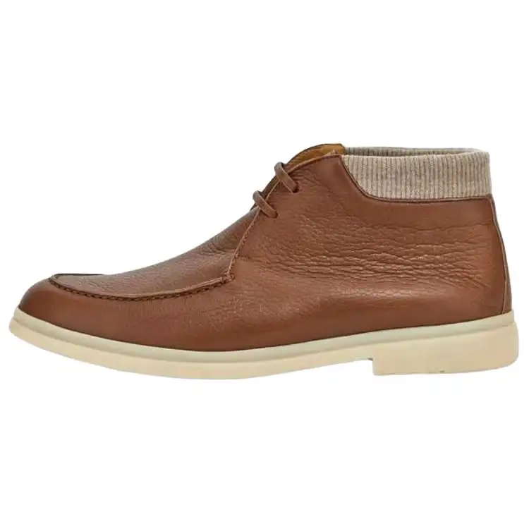 Loro Piana Ankle Boots Men's Brown