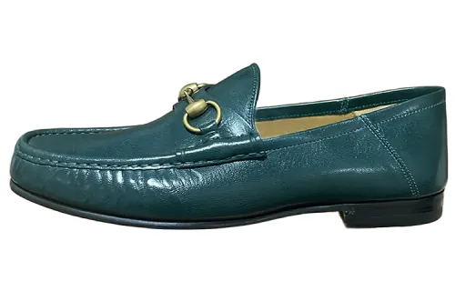GUCCI Loafers Men's Blue