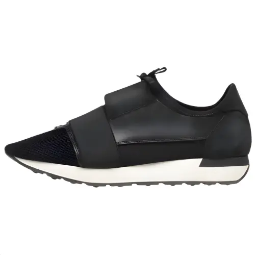 Balenciaga Race Runner Low top Casual Shoes Men's Black