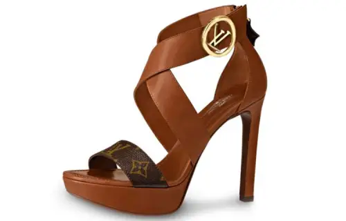 LOUIS VUITTON Lv Horizon Platform Cross 'Brown' Women's