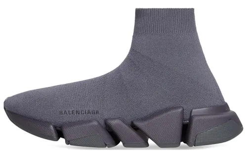 Balenciaga Speed 2.0 Dark Grey Recycled Knit