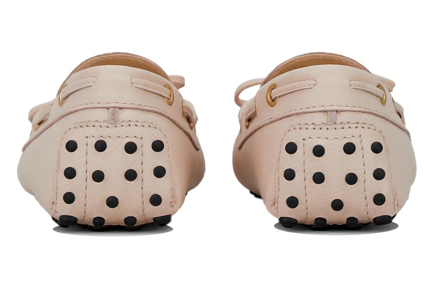 TOD'S Bow-detail Leather Loafers