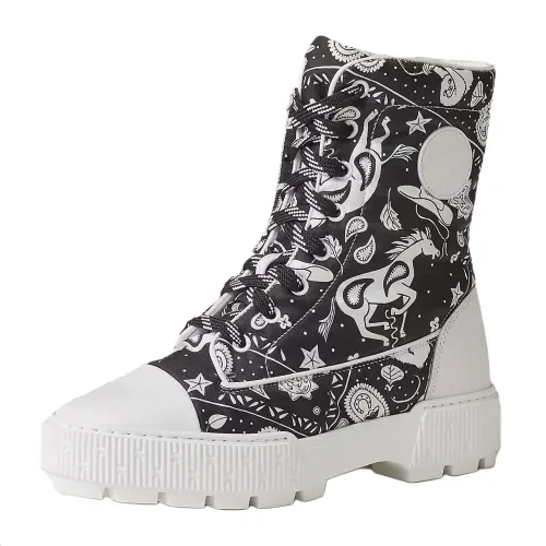 HERMES Fresh Ankle Boots Women's Black
