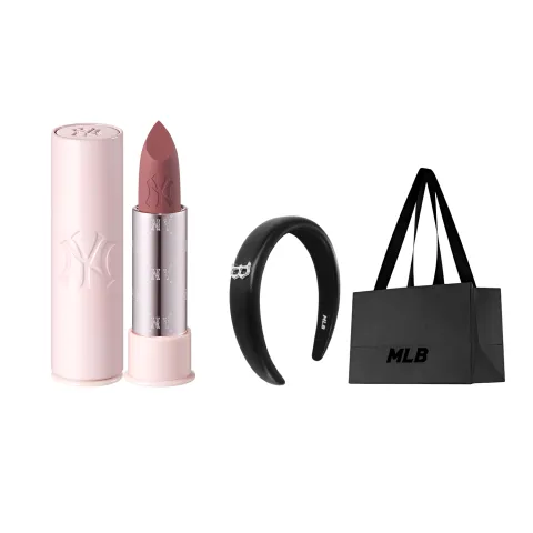 MLB Aging Lipstick 3.5g Makeup Set V502 Shopping Bag Easy-to-Blend Natural Formal Wear, Cosmetics