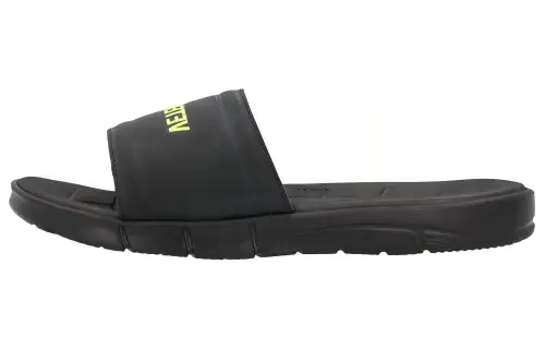Vetements Slide Slippers Men's Black Yellow
