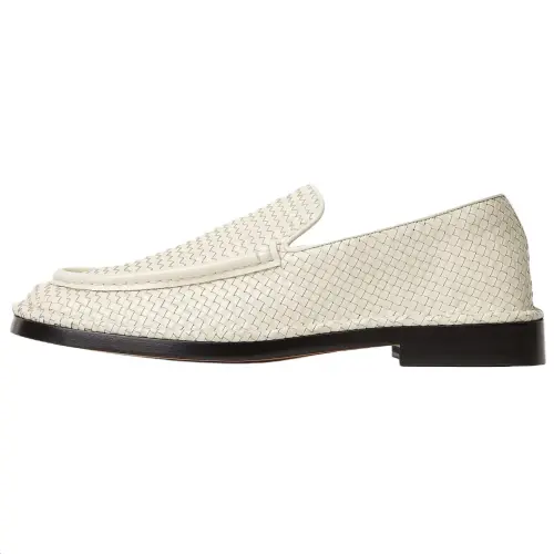 Bottega Veneta Daddy Calfskin Casual Shoes Men's Beige