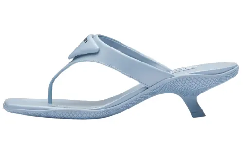 PRADA Flip Flops Women's Light Blue