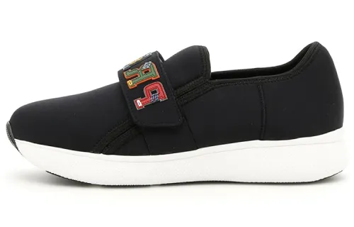 PRADA Rubber Abrasion Resistant Low top Casual Shoes Women's Black
