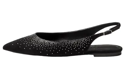 HERMES Brillante Casual Shoes Women's Black