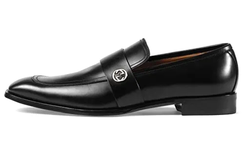 GUCCI Dress Shoes Men's Low Top Black
