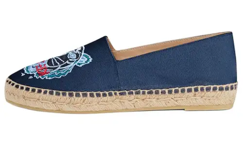 KENZO Fashion Casual Flat Shoes Women's Blue