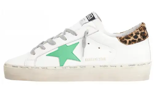 Golden Goose Hi Star Skateboard Shoes Women's Low Top White