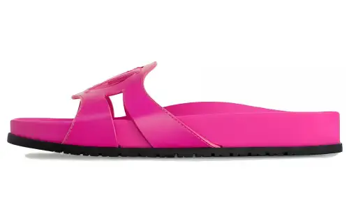 LOUIS VUITTON Isola Slide Slippers Women's Red