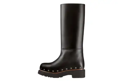 DIOR Diorquake Knee High Boots Women's Black