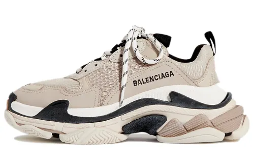 Balenciaga Triple S Clunky Shoes Brown Women's