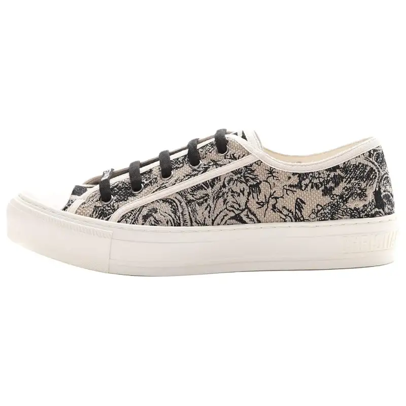 DIOR Walk'n'Dior Low top Stylish Skateboarding Shoes Women's Hazelnut