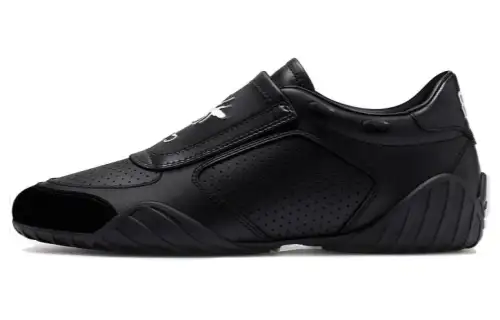 DIOR Leather Casual Shoes Women's Black