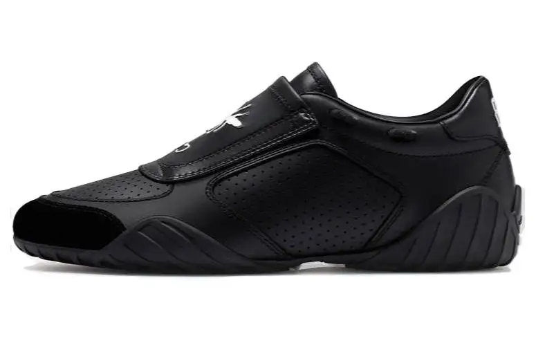DIOR Leather Casual Shoes Women's Black